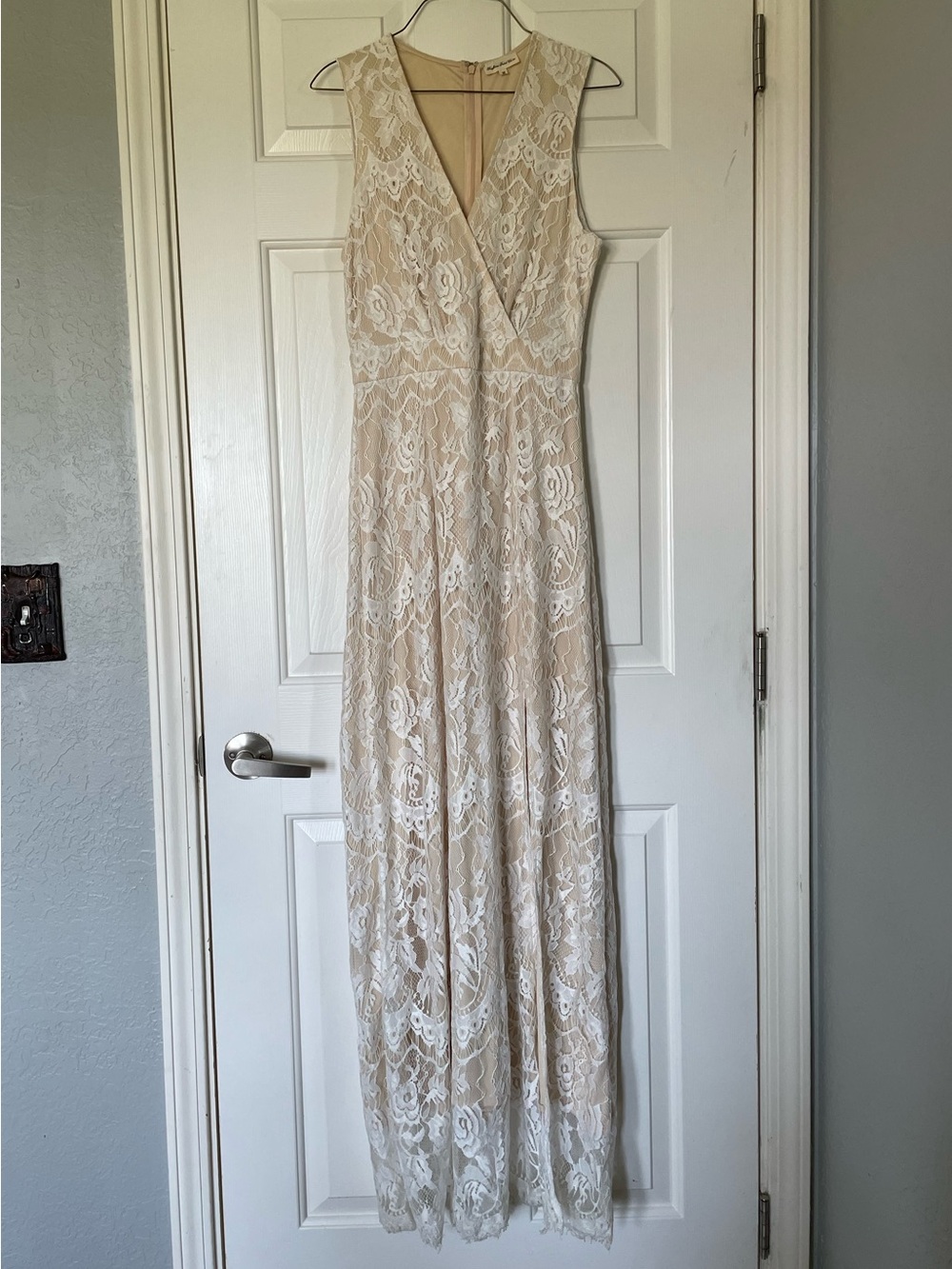 Southern Fried Chics Lace Boho Western Wedding Dress